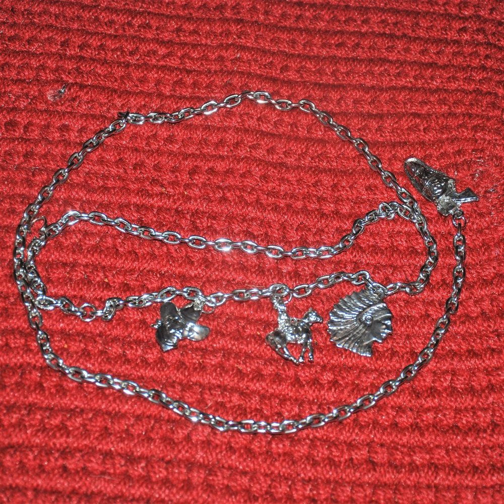 Western Equestrian Chain Belt